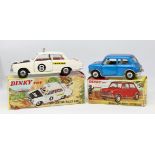 Dinky Toys, two models, Morris Mini Minor 183 boxed, Ford Cortina Rally, 212 boxed (2).