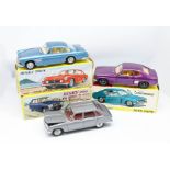 Dinky Toys, three models, Ferrari 250 GT, 515 boxed, Ford Capri, 165 boxed, Renault 16, 537 boxed (