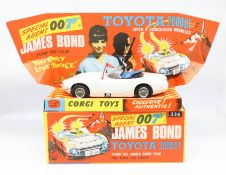 Corgi Toys, James Bond Toyota 2000GT, 336 later box, Replica Box.