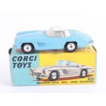 Corgi Toys, Mercedes Benz Roadster, 303 boxed.