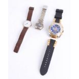Seiko, a gents calendar watch, Seconda watch, Invicta Reserve large chronograph watch (3).