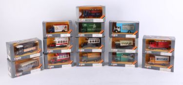 Corgi Classics, various trucks and wagons, all boxed (14).