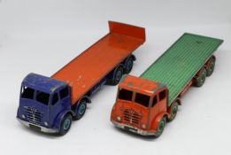 Dinky Toys, two Foden Flatbed Wagons, unboxed (2).