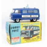 Corgi Toys, Commer Police Van with flashing light, 464 boxed.