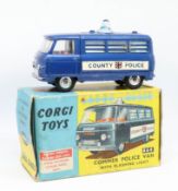 Corgi Toys, Commer Police Van with flashing light, 464 boxed.