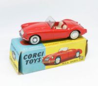 Corgi Toys, M.G.A. sports car, 302 boxed.