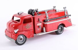 Tonka Toys, a red Fire Engine length 40cm, no. 5 not marked.