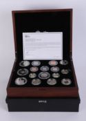 Royal Mint, the UK 2013 premium proof coin set, cased.