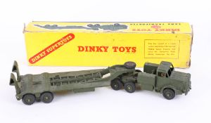 Dinky Toys, Tank Transporter, 660 boxed.