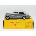 Dinky Toys, Rolls Royce Silver Wraith, 150 boxed.