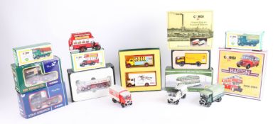 Corgi, Blackpool tram, and other various scale models including post office etc. (11).