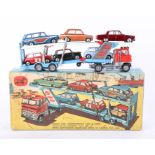 Corgi Toys, Gift Set 41 Corgi Car Transporter and six cars, boxed.