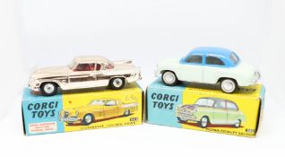 Corgi Toys, two models, Studebaker Golden Hawk, 2115 boxed, Morris Cowley Saloon, 202 boxed (2).