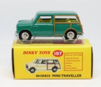 Dinky Toys, Morris Mini Traveller, 197 new box.