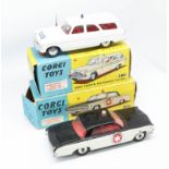 Corgi Toys, two models, Oldsmobile Sheriff car, 237 Ford Zephyr Motorway Patrol, 419 boxed (2).