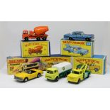 Matchbox Series, five models to include, 26 boxed, 13 boxed, 46 boxed, 25 boxed and Superfast
