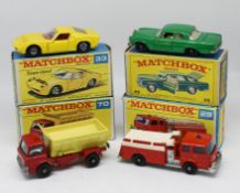 Matchbox Series and Superfast, four models, 33 boxed, 29 boxed, 70 boxed, 46 boxed (4).