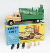 Corgi Toys, Dodge Livestock Transporter with animals, 484 boxed.