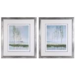 Rob Ford, Reflections, pair of signed edition prints, giclee certificate verso, overall size 60cm
