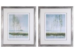 Rob Ford, Reflections, pair of signed edition prints, giclee certificate verso, overall size 60cm