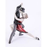 Lladro, a large figure group 'Passionate Tango' limited edition 2904/3000, height 36cm.