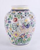 A large Poole pottery vase, height 33cm.