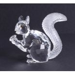 Swarovski Crystal Glass, 10th Anniversary edition 'The Squirrel', boxed.