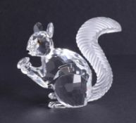 Swarovski Crystal Glass, 10th Anniversary edition 'The Squirrel', boxed.