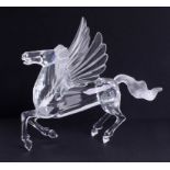 Swarovski Crystal Glass, Annual Edition 1998 Fabulous Creatures, 'The Pegasus', boxed.