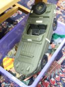 A large collection of Action Man including figures, clothes, vehicles etc.