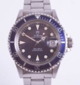 Rolex Tudor, a 1989/1990 gents Oyster Prince Submariner 200 wristwatch, Model 79090, No. 266186,