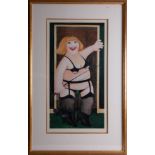 Beryl Cook, limited edition print 'Anyone for a Whipping?' no 27/650, published by Alexander