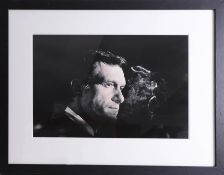 Jane Brown, 'Hugh Hefner 1969', silver gelatin print, signed by the artist on the reverse of the