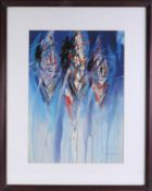 Christine Comyn, abstract print, 56cm x 40cm.