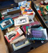 A mixed collection of boxed models including Matchbox, Corgi Vintage Glory, Lledo Days Gone etc. (