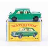 Matchbox Series, No. 64 MG 1100, boxed.