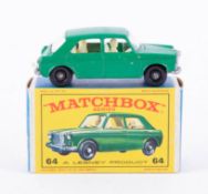 Matchbox Series, No. 64 MG 1100, boxed.