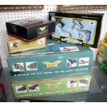 The Aviation Archive, diecast Corgi models, RAF Coastal Command and WWII plane, also three other