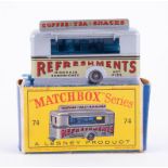 Matchbox Series, No. 74 Mobile Canteen, boxed.