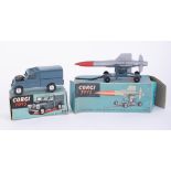 Corgi Toys, Land Rover RAF 351, Thunderbird Guided Missile 350 (2).