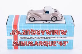 Mini Marque'43 metal scale model, Triumph Roadster No. 3, boxed.