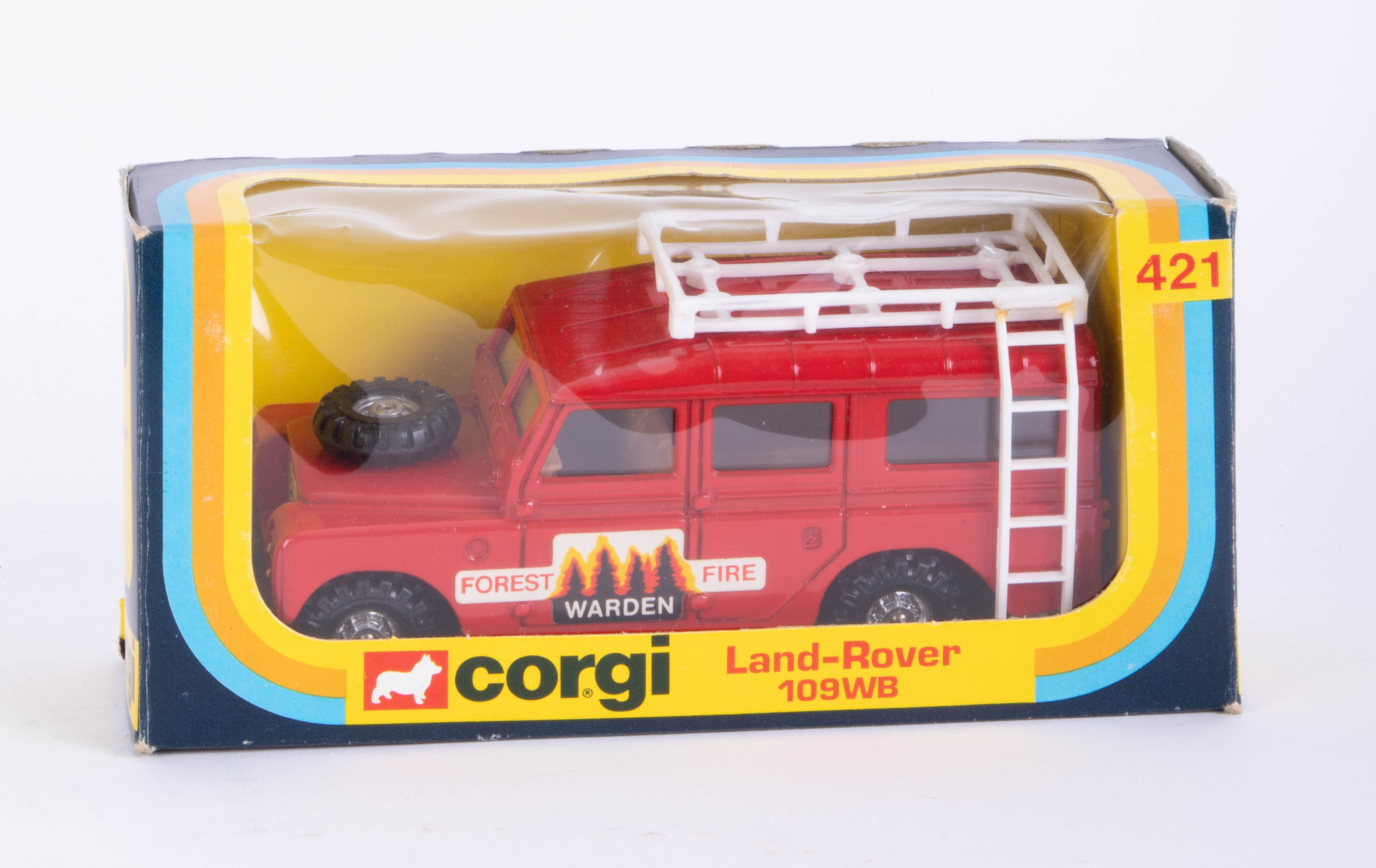 Corgi Land Rover Forest Fire 421, Corgi Pony Club 47, boxed (2).