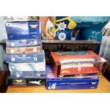 Corgi Aviation Archive, a collection of nine boxed models (9).