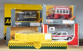 Corgi Classics Bus model, AA models and Polistil, boxed (11).