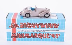 Mini Marque'43 metal scale model, Triumph Roadster No. 2, boxed.