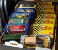 A collection of various diecast models including Maisto, Corgi AA and Lansdowne models, boxed (16).