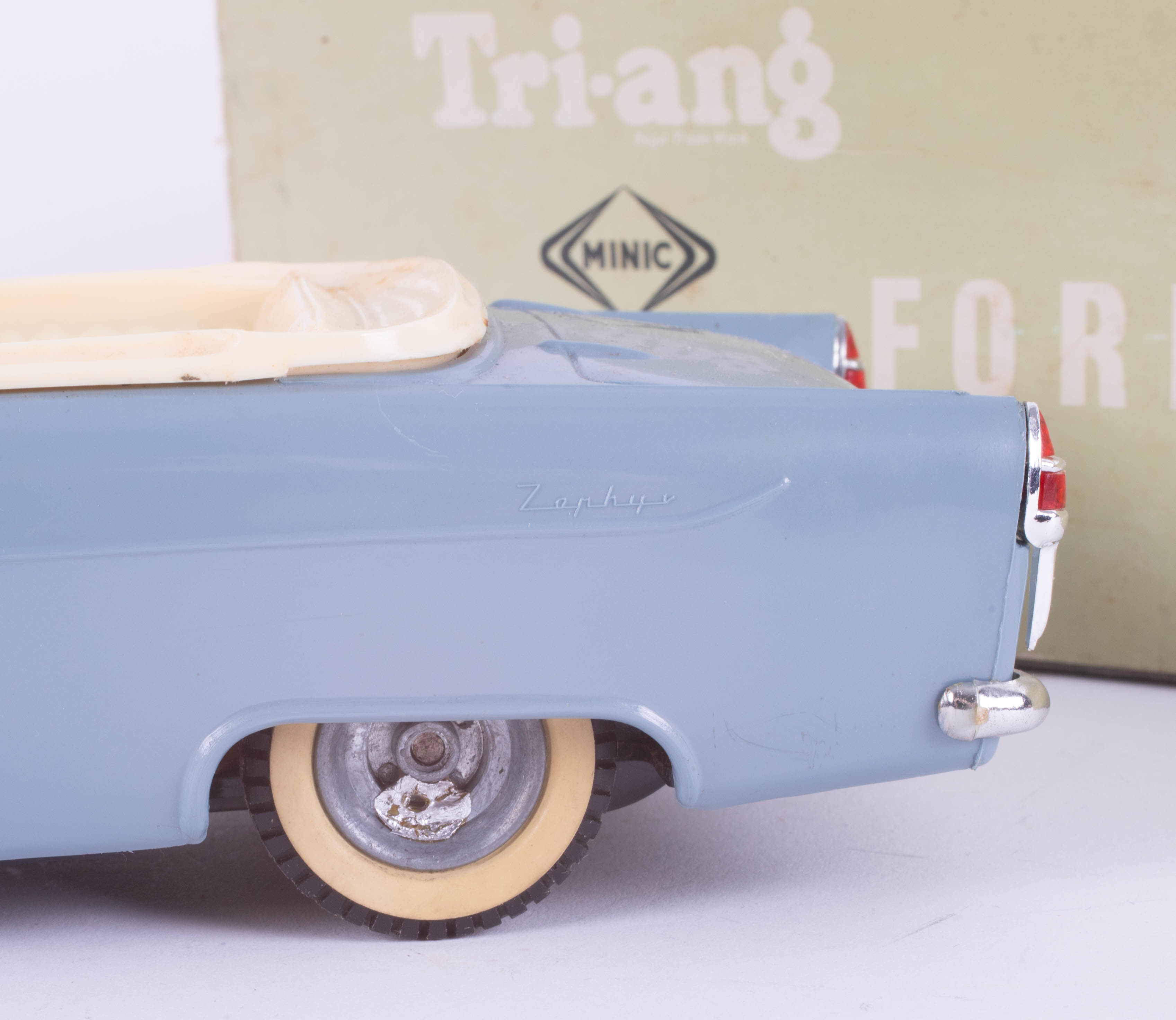 Tri-ang Minic, Ford Zephyr scale model, boxed (damaged). - Image 3 of 3