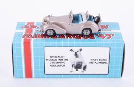 Mini Marque'43 metal scale model, Triumph Roadster No. 1, boxed.