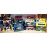 A collection of various diecast models, Matchbox, Corgi Classics etc, boxed (22).