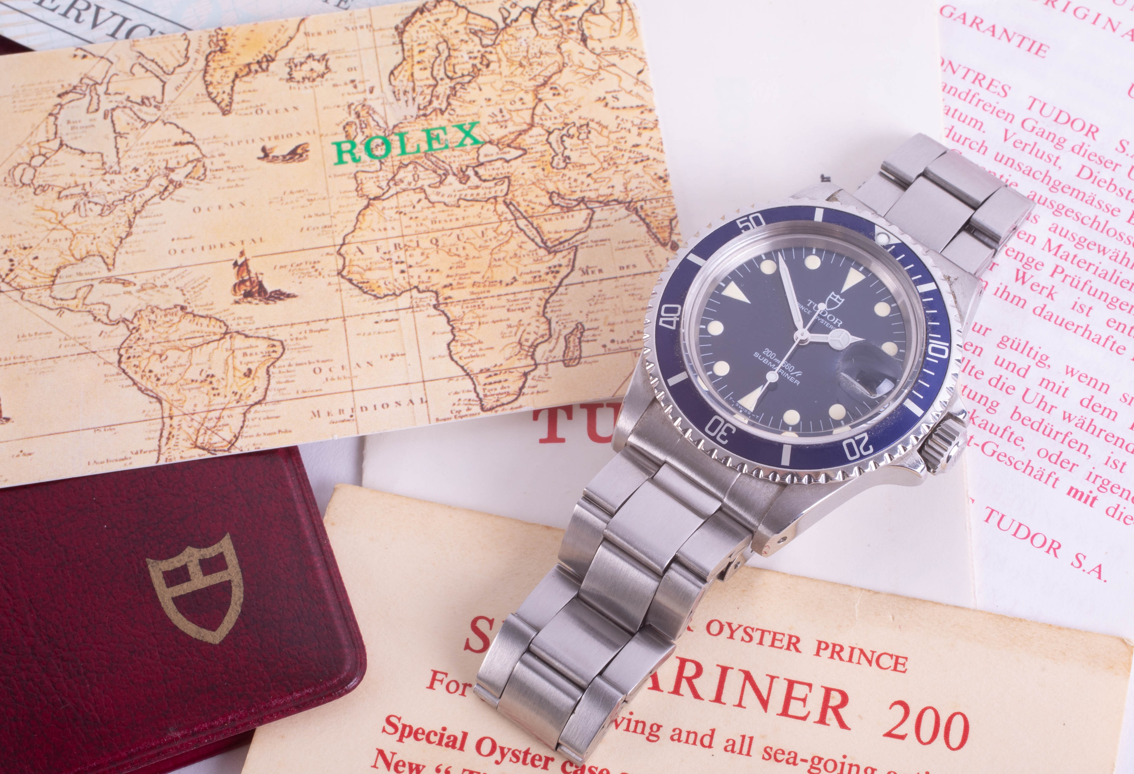 Rolex Tudor, a 1989/1990 gents Oyster Prince Submariner 200 wristwatch, Model 79090, No. 266186, - Image 2 of 9